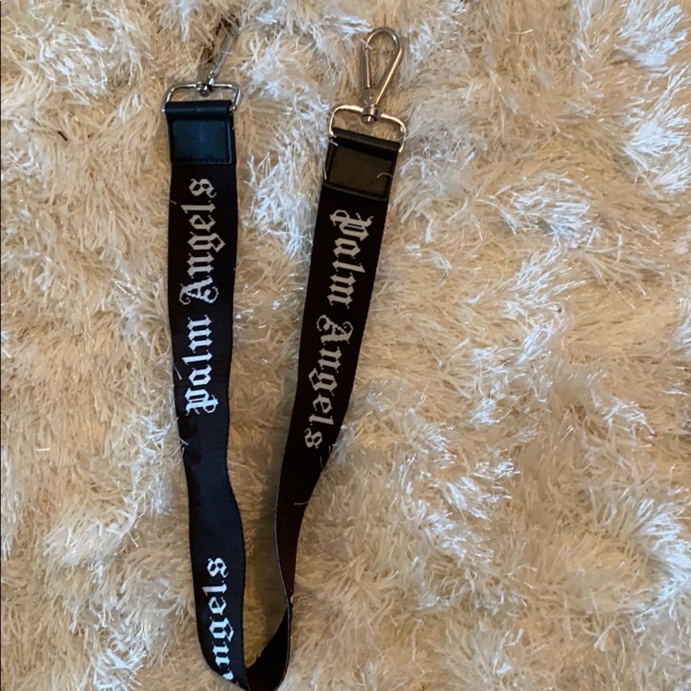 Palm angels padlock bag strap